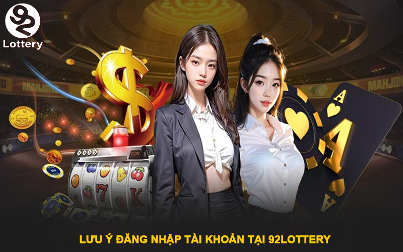 Hướng dẫn Đăng Nhập 92Lottery